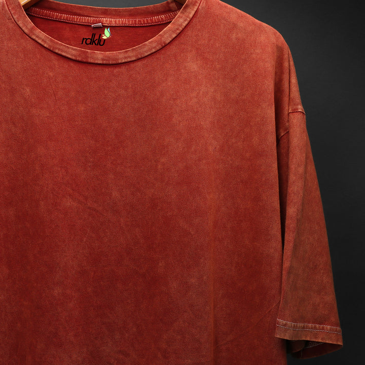 ACID WASH OVERSIZE TEE #48