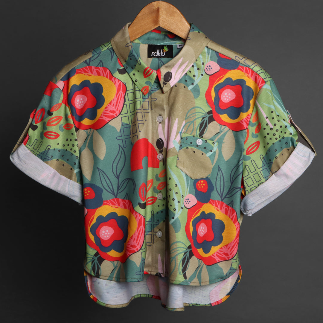 Crop Shirt - RDKLU CROP SHIRT#370