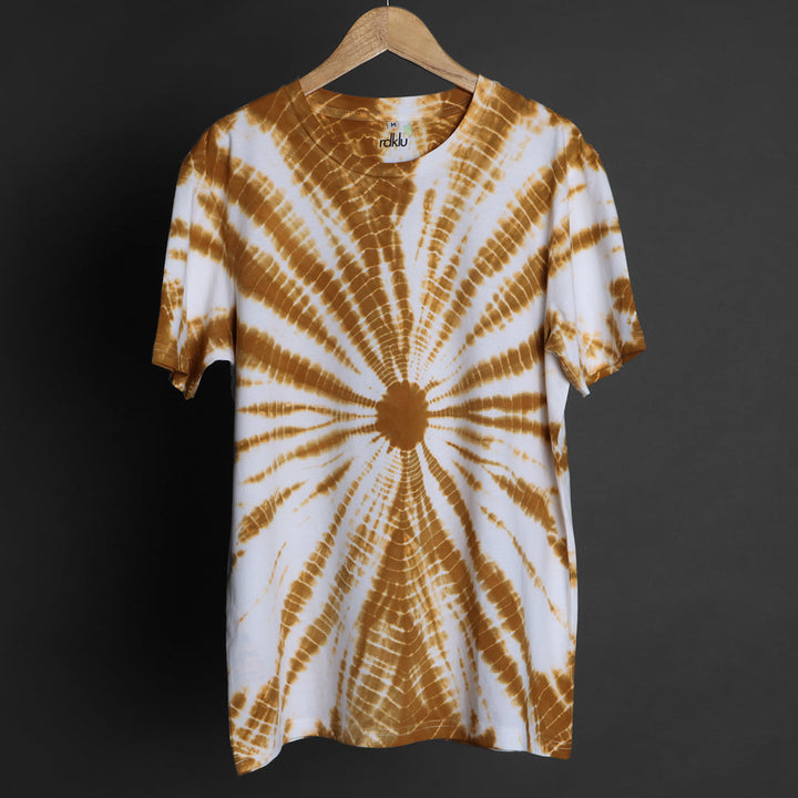 Men Tie And Dyed - RDKLU * STONE IN FOCUS Hand Tie & Dye Tee#52