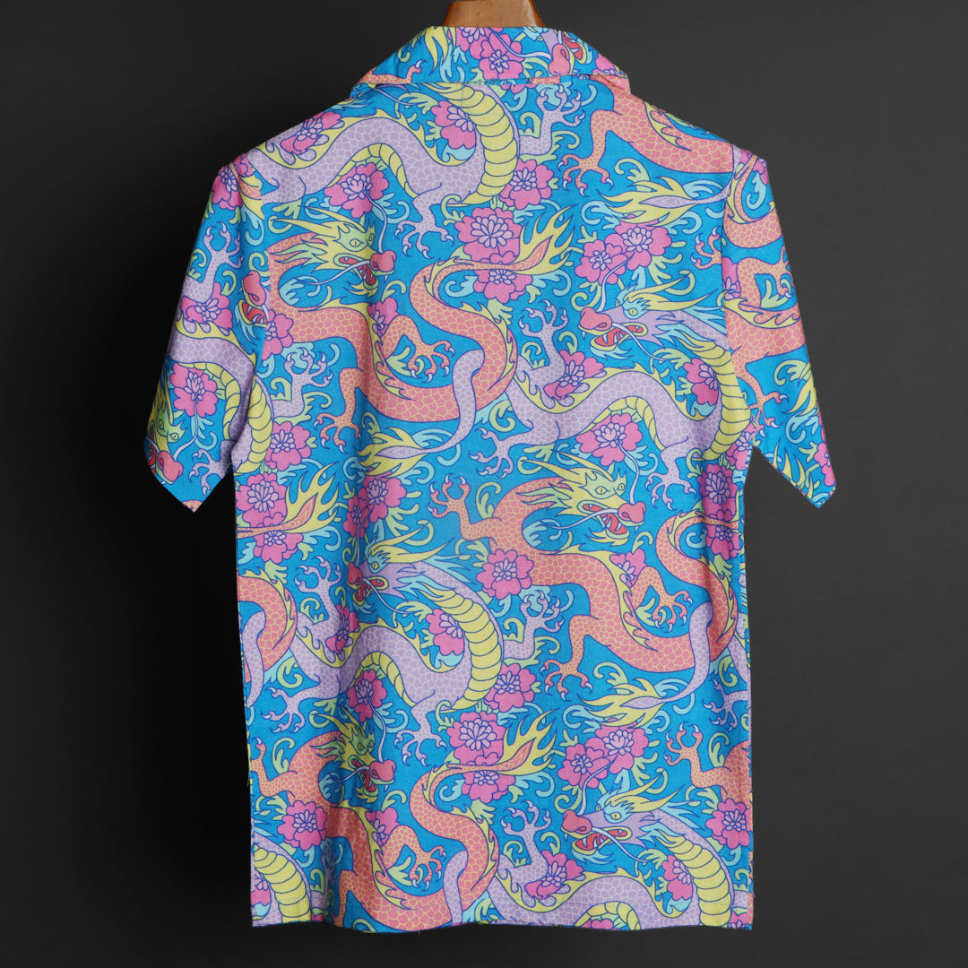 Prints - RDKLU Cuban Collar Shirt For Men#607