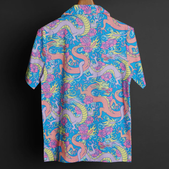 Prints - RDKLU Cuban Collar Shirt For Men#607