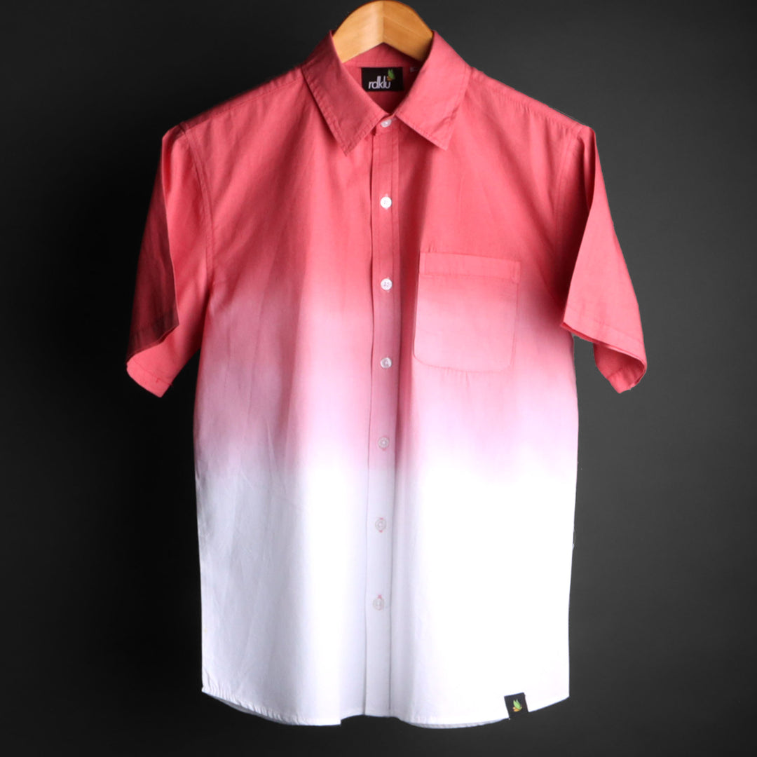 RDKLU -Ombre Dye Shirt For Men #11