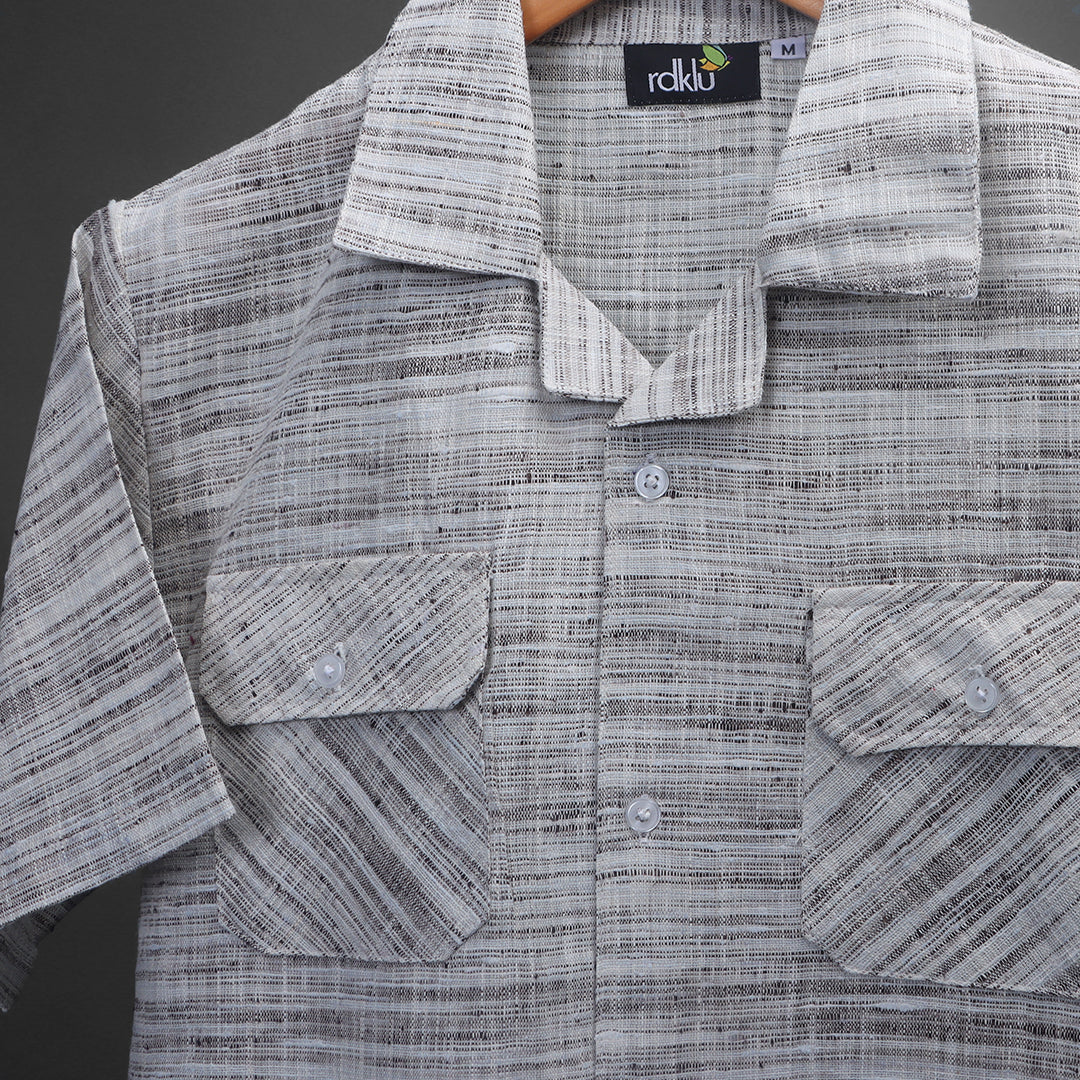 Urban * Khadi Cuban Collar shirt #15