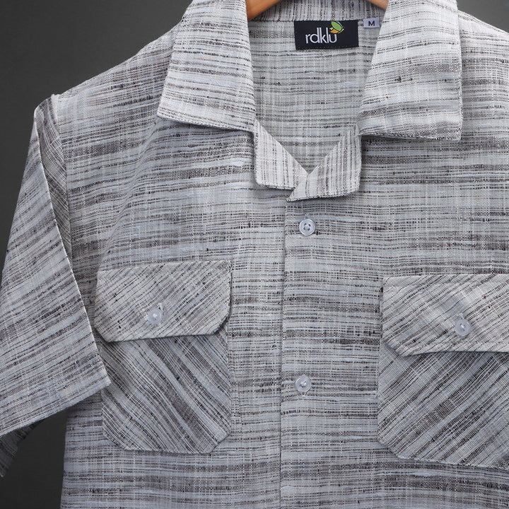 Urban * Khadi Cuban Collar shirt #15