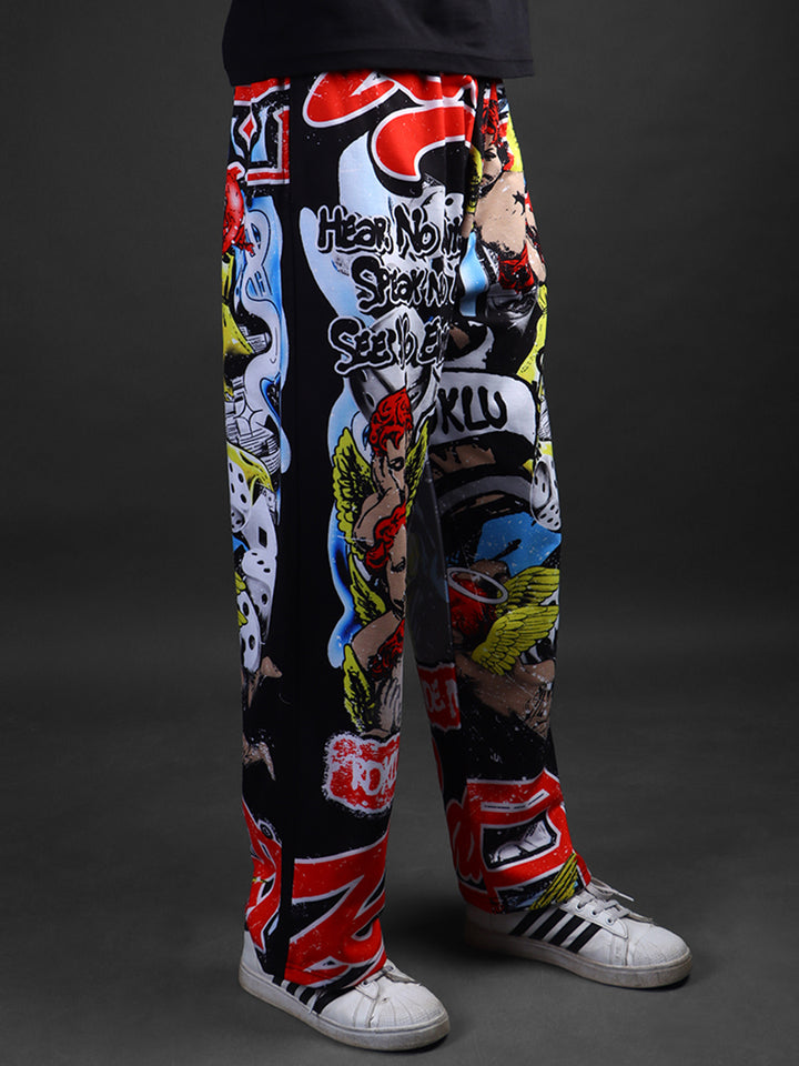 SANCTUM * Printed Wide Leg Pant #19