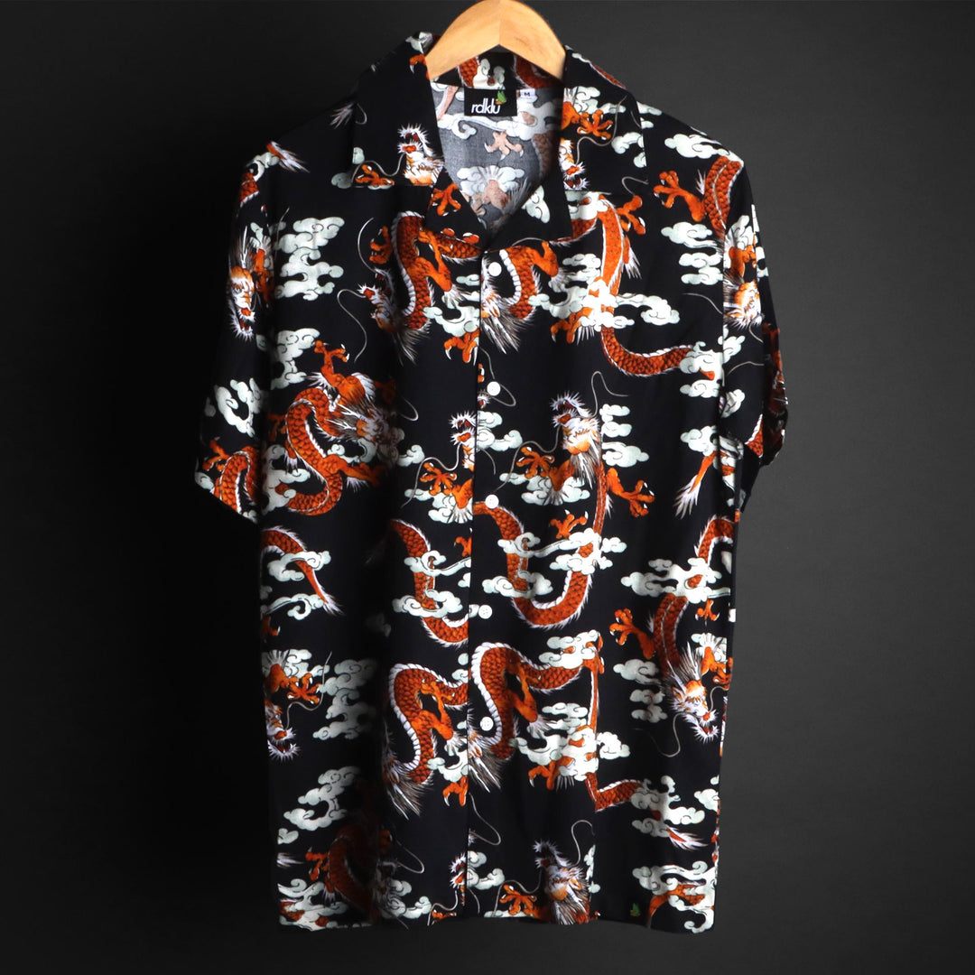 DRAGON SHIRO * Printed Shirt For Men #115