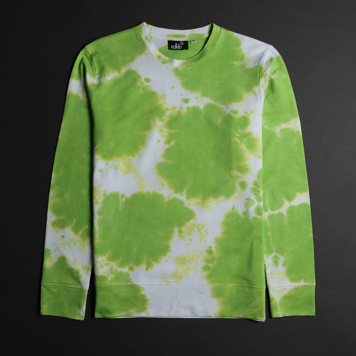 Men Tie And Dyed - Men's  Tie & Dye Co-Ord Sweatshirt Jogger Set#9