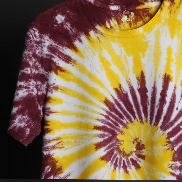 Men Tie And Dyed - RDKLU - Hand Tie & Dye Tee#43