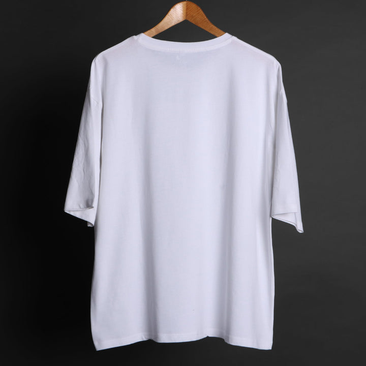 Printed Oversized Tee - NINE TAILS - MEN'S PRINTED OVER SIZE TEE#15