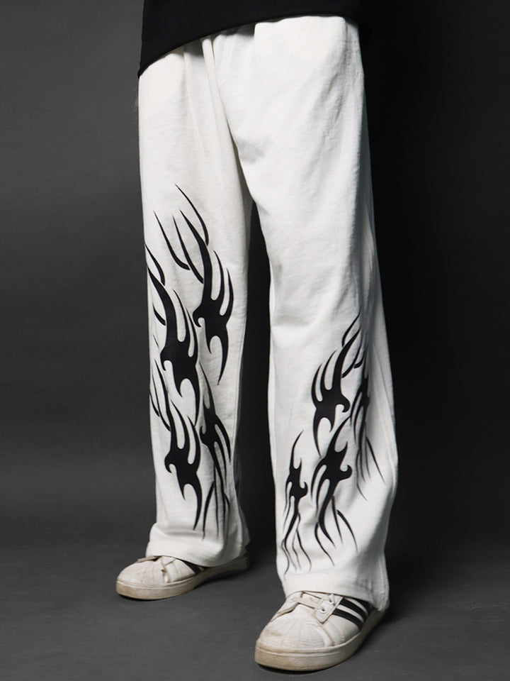 HERETIC * Printed Wide Leg Pant # 20