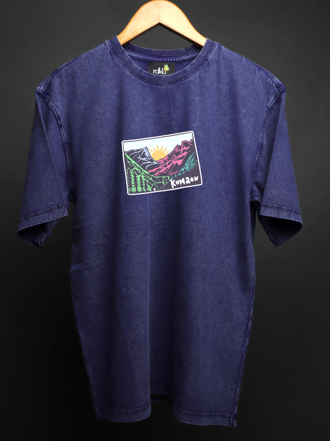 WASHED OUT PRINTED OVERSIZED TEE #9