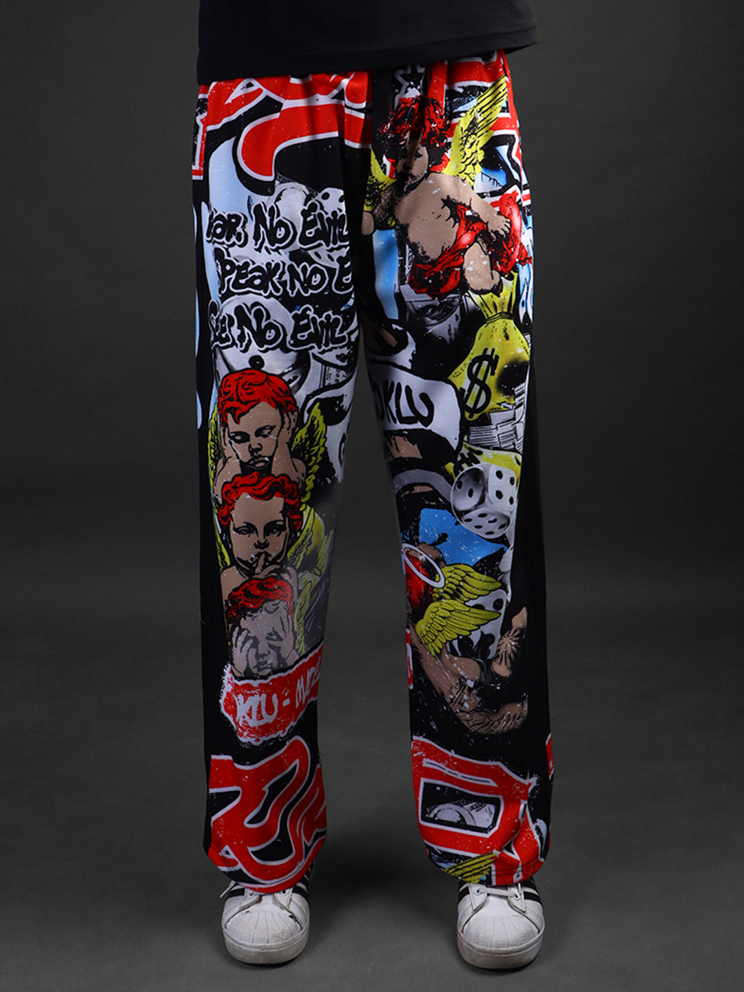 SANCTUM * Printed Wide Leg Pant #19