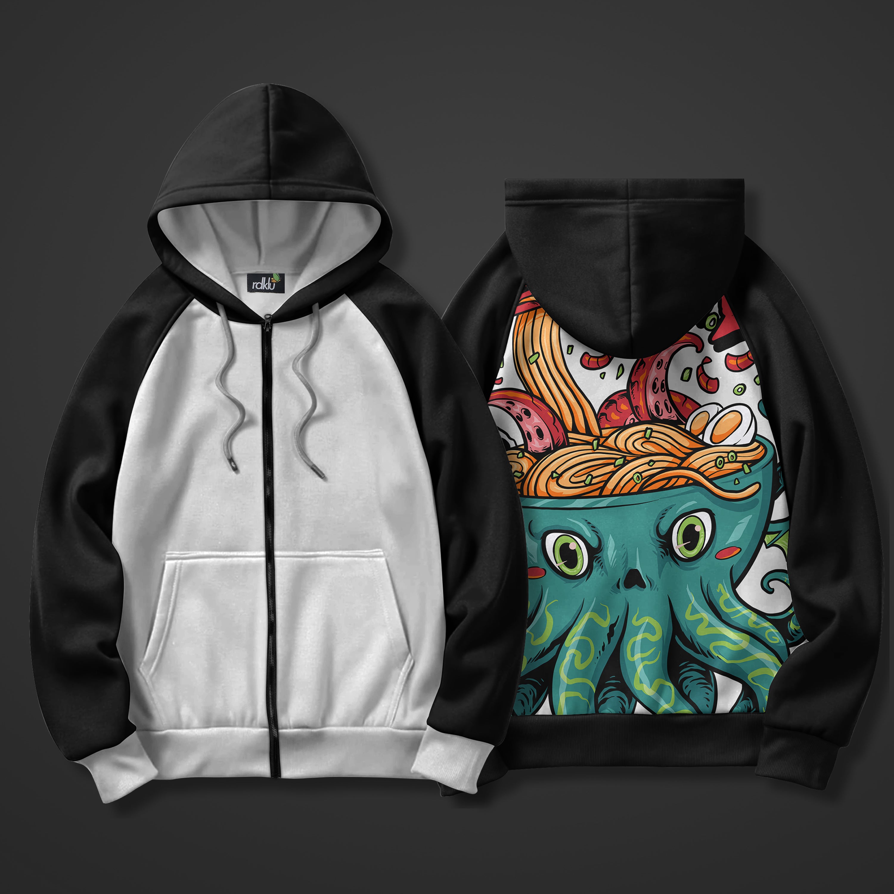 ★24SS 大人気★STAYCOOL Globe Hoodie Tribal Acid Wash Hoodie (Denim) – Staycoolnyc