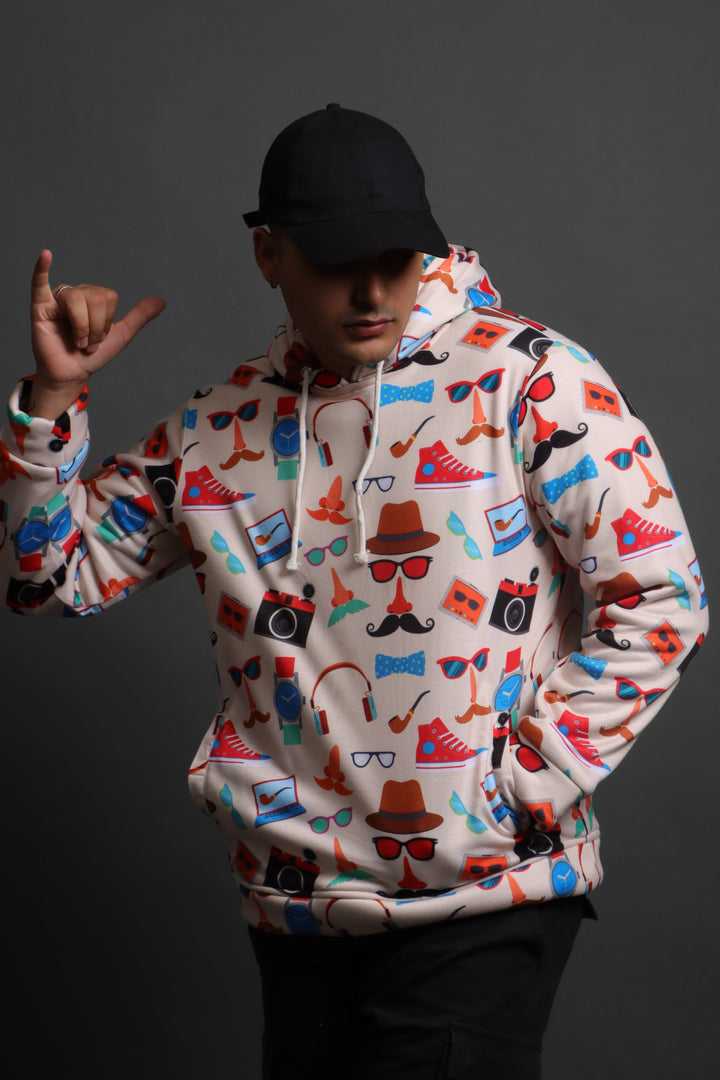 Men's Printed Hoodie - RDKLU-Men's Printed Hoodie#18