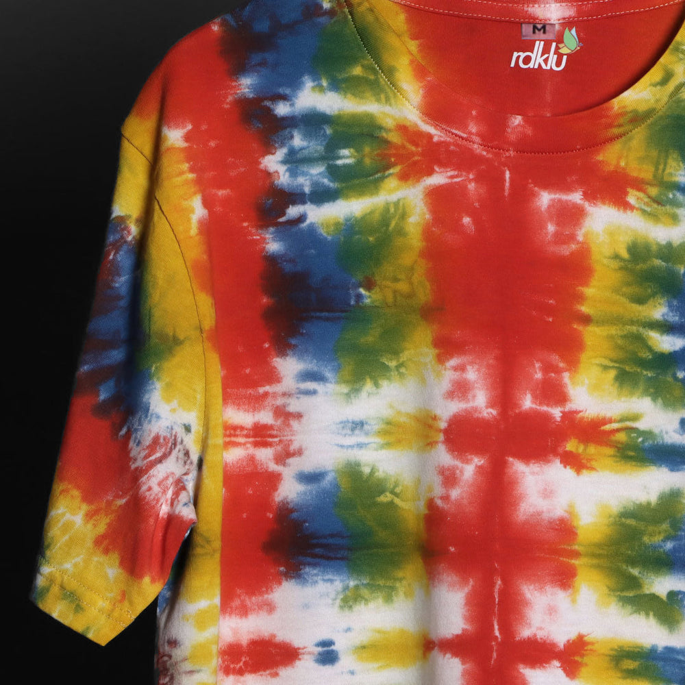 Men Tie And Dyed - RDKLU-Hand Tie & Dye Tee#35