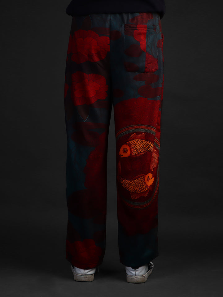 Printed Wide Leg Pant #44