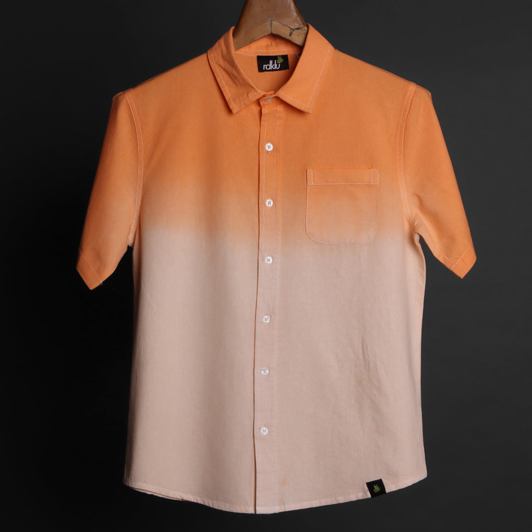 Prints - RDKLU -Ombre Dye Shirt For Men#493