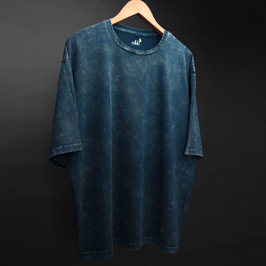 ACID WASH OVERSIZE TEE #47