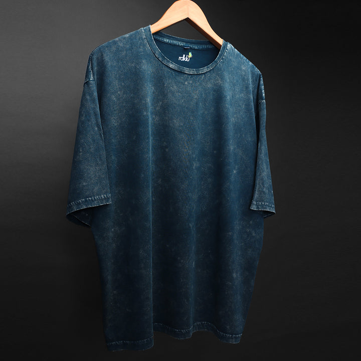 ACID WASH OVERSIZE TEE #47