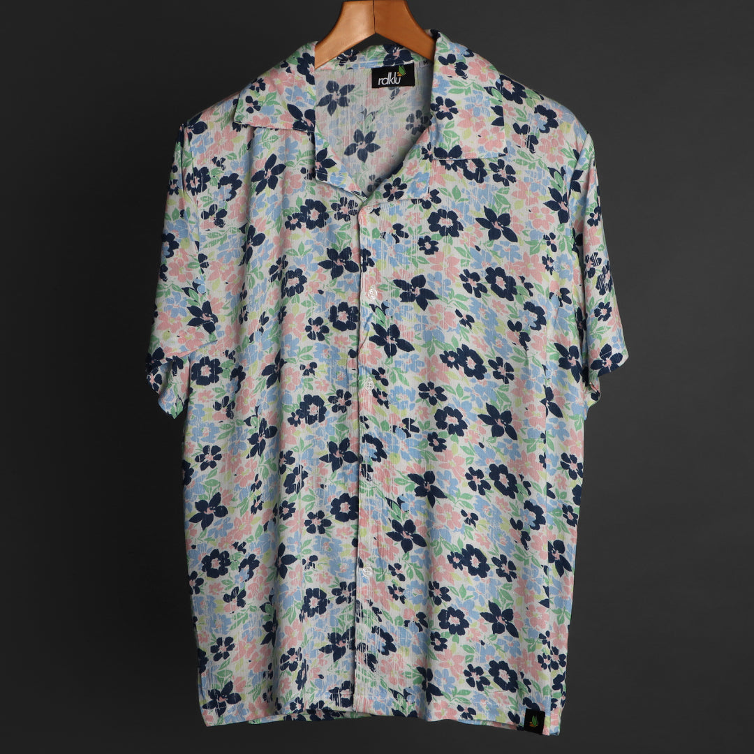 RDKLU CUBAN COLLAR Shirt For Men #131