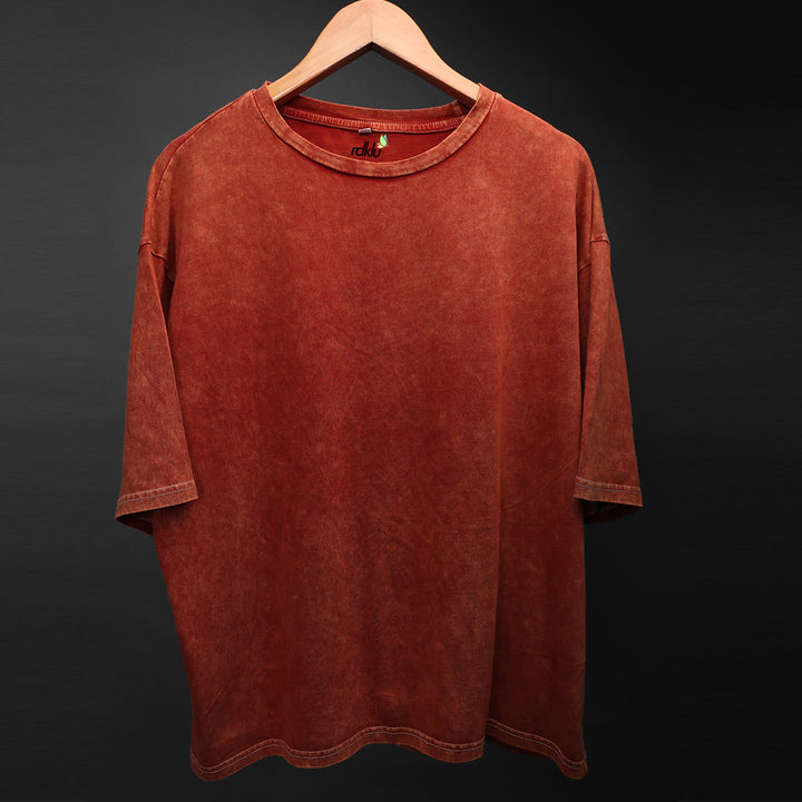 ACID WASH OVERSIZE TEE #48