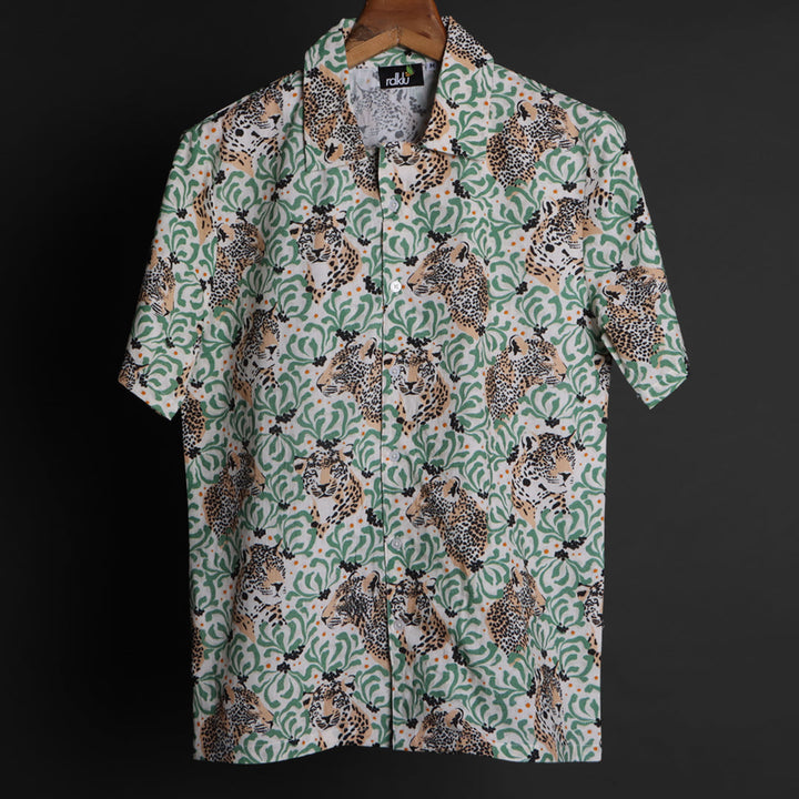Prints - RDKLU -Cuban Collar Shirt For Men#514