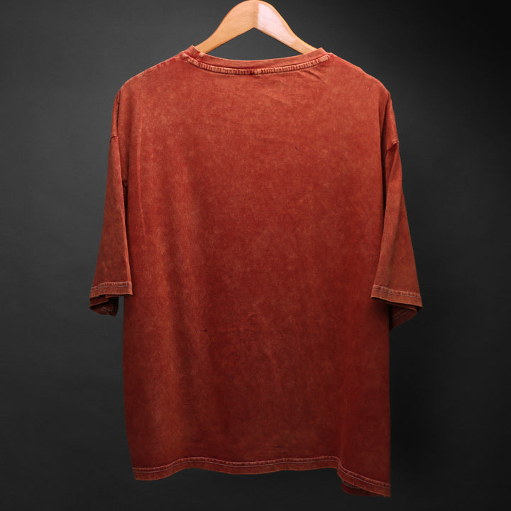 ACID WASH OVERSIZE TEE #48