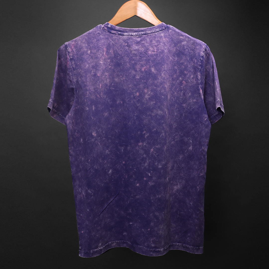 VIOLET - ACID WASH TEE #45