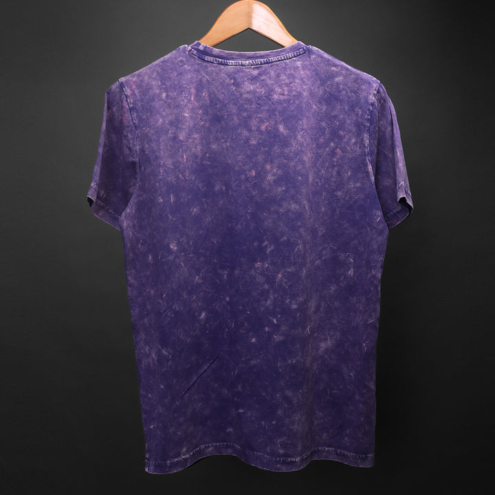 VIOLET - ACID WASH TEE #45