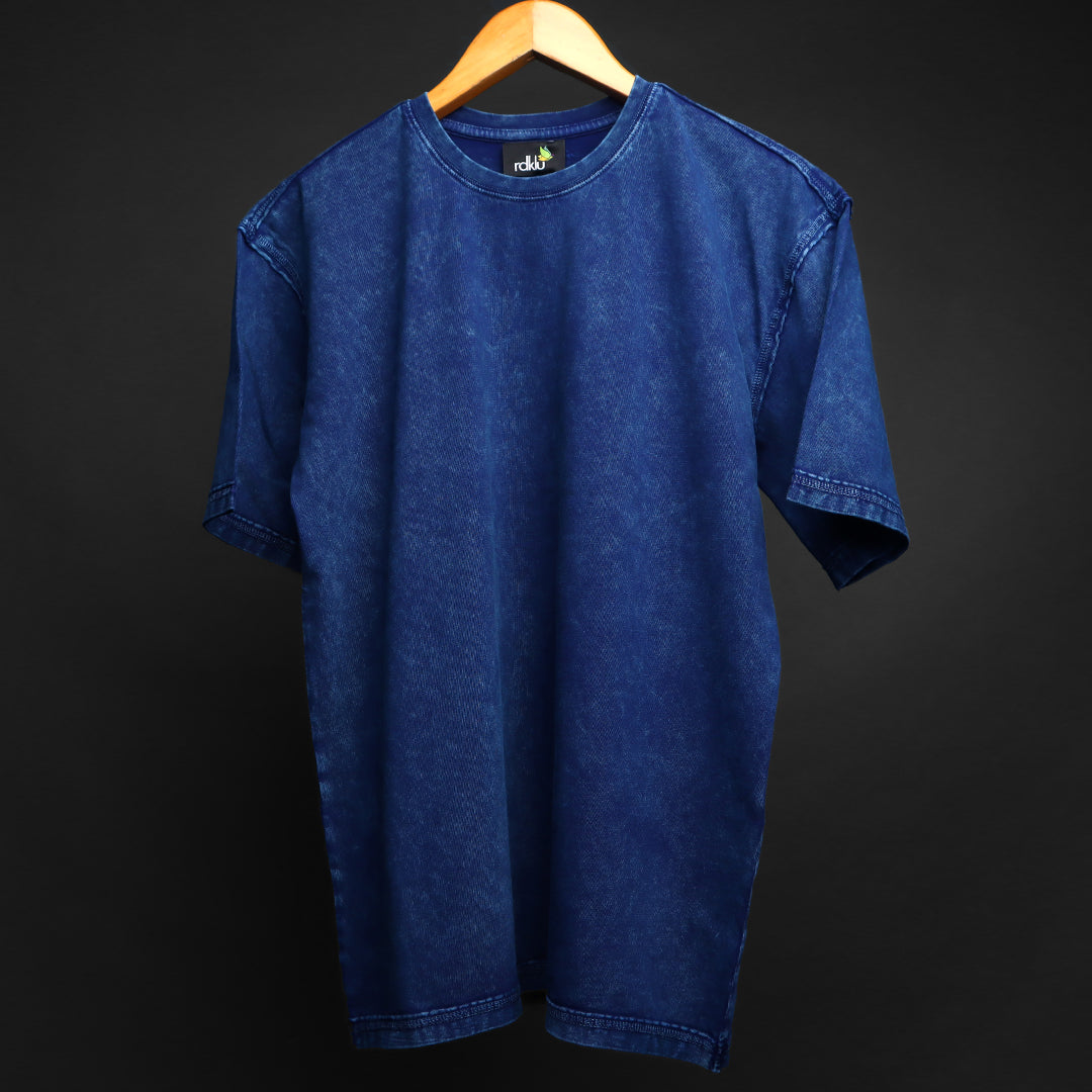 WASHED OUT * BASIC OVERSIZED  TEE #1