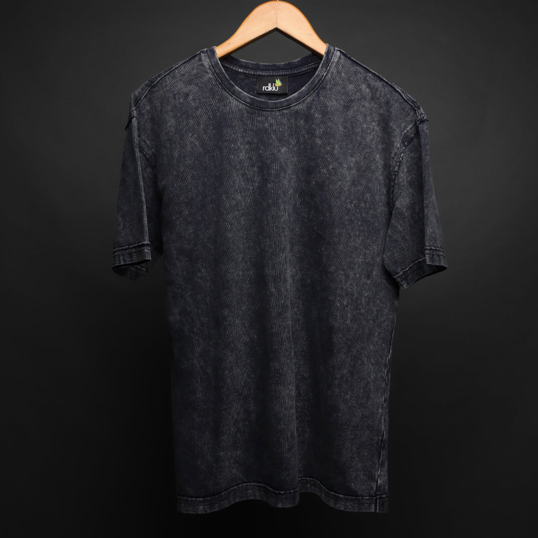 WASHED OUT * BASIC OVERSIZED TEE #12