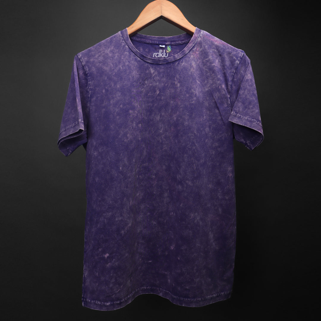 VIOLET - ACID WASH TEE #45