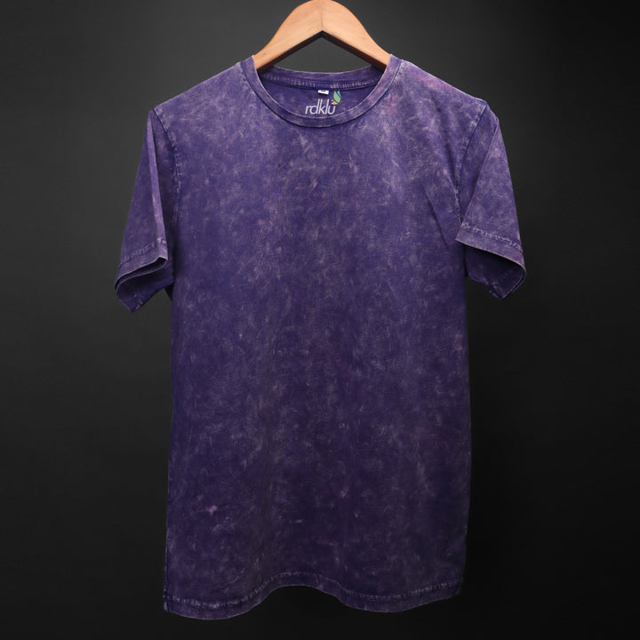 VIOLET - ACID WASH TEE #45