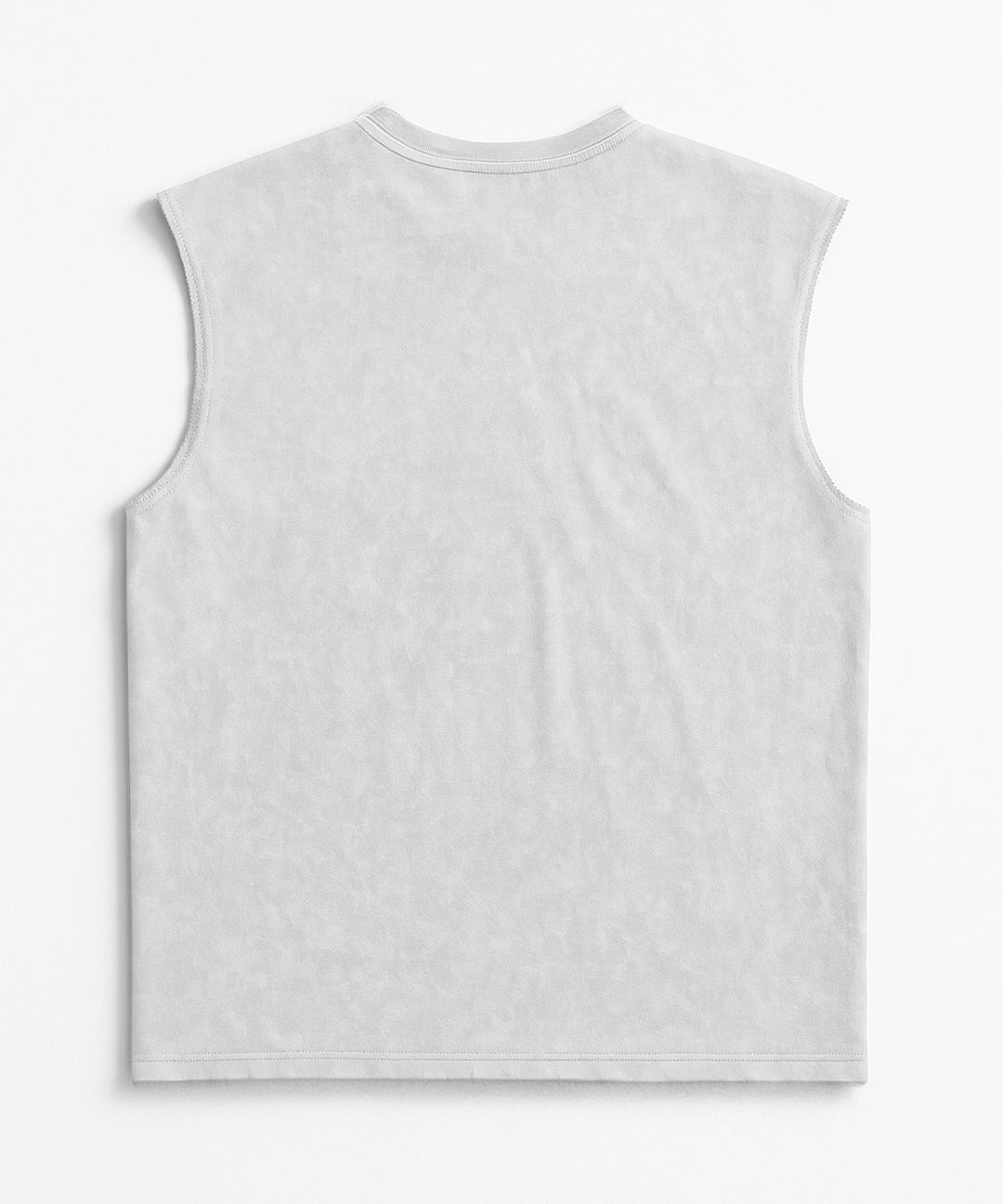 WASHED OUT PRINTED SLEEVELESS VEST #21