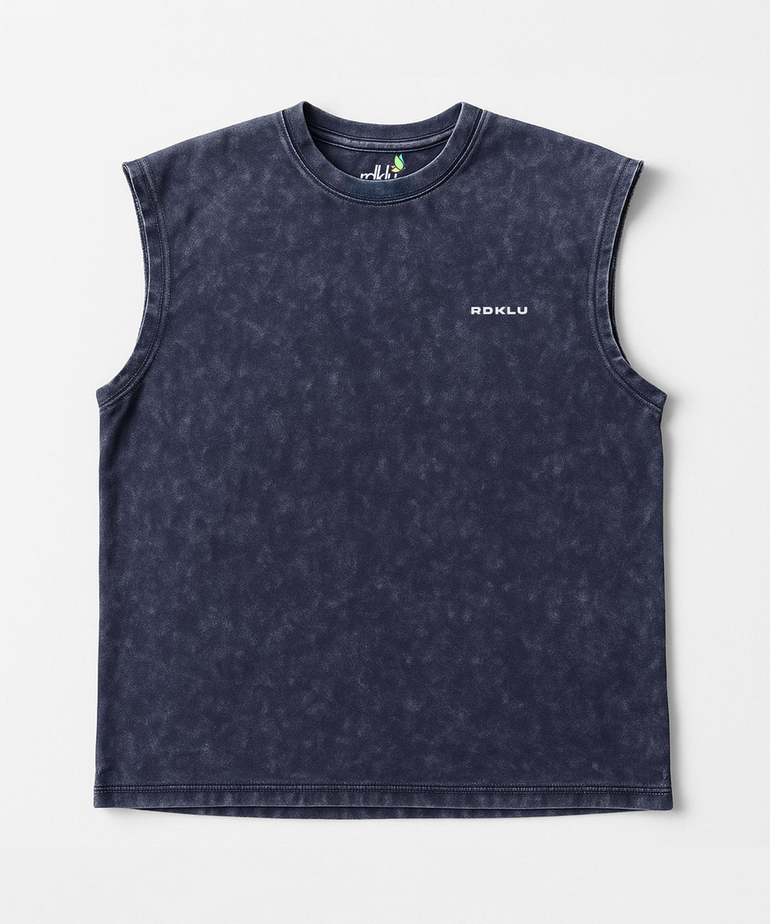 WASHED OUT PRINTED SLEEVELESS VEST #28