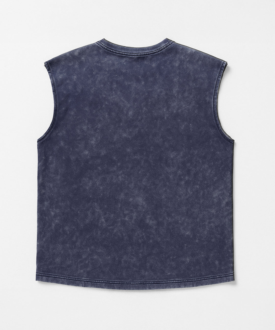 WASHED OUT PRINTED SLEEVELESS VEST #27