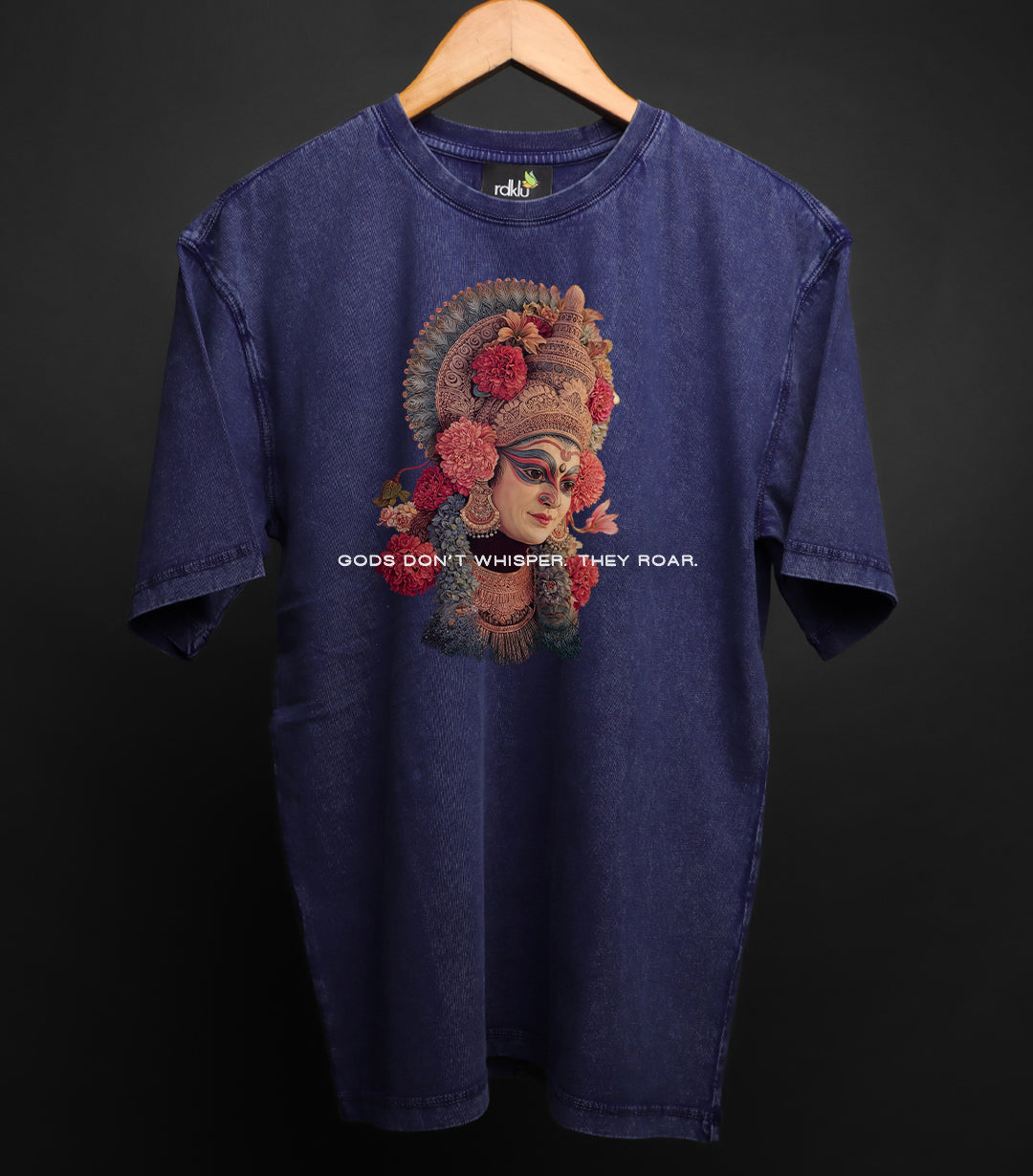 BHOOT KOLA * WASHED OUT PRINTED OVERSIZED TEE #12
