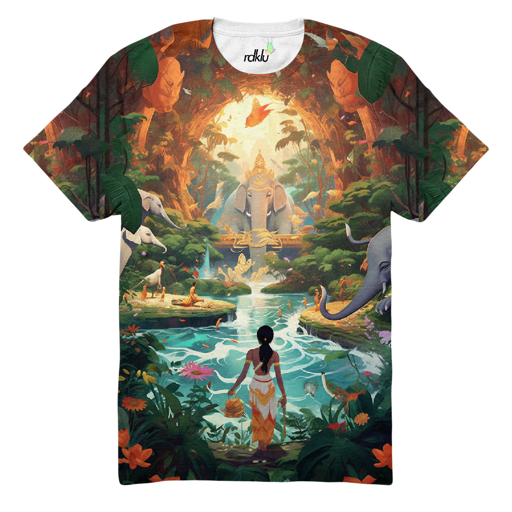 Aranyaka - RDKLU - Cotton Printed Tee#32