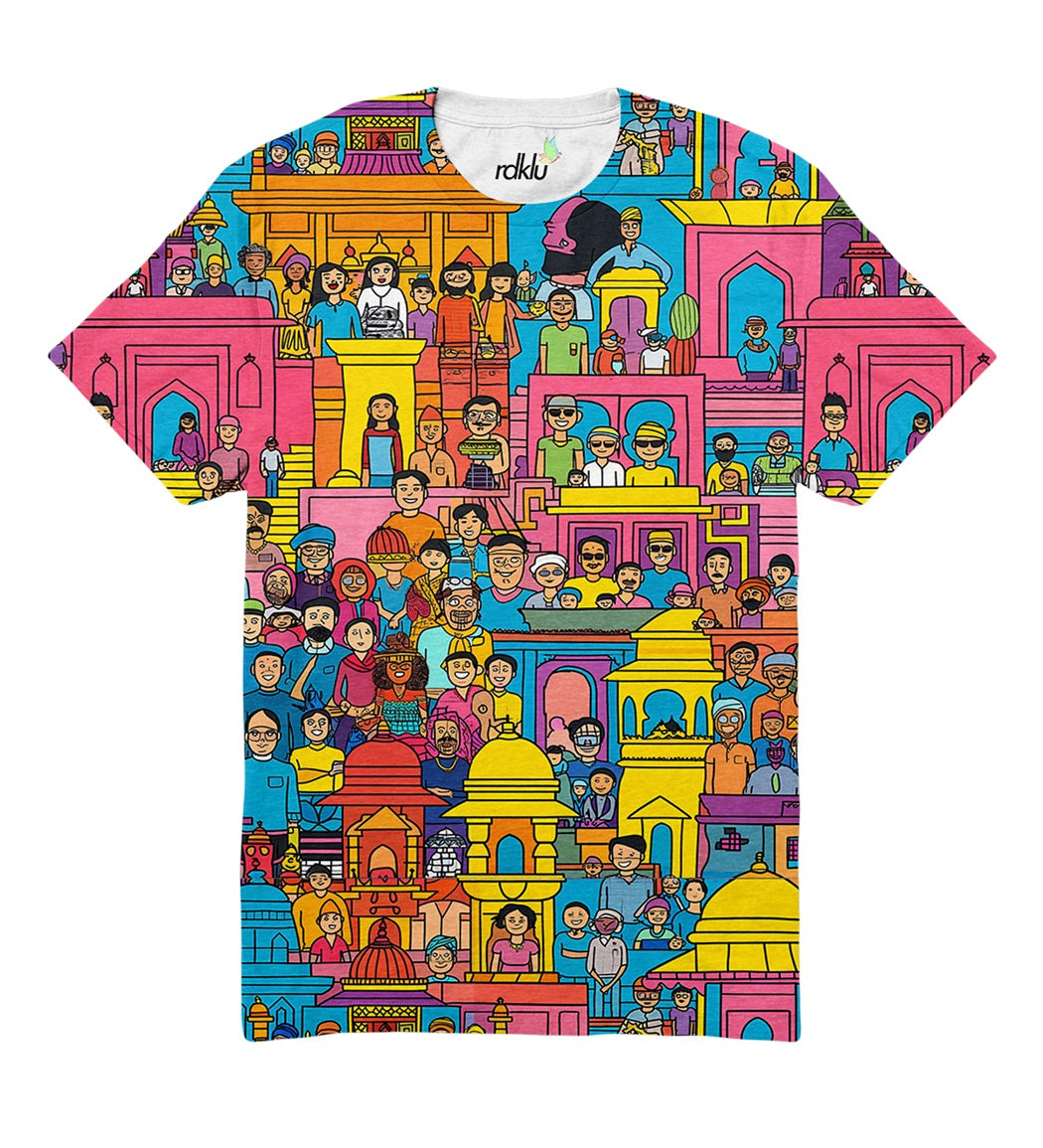 Chutney - RDKLU - Cotton Printed Tee#35