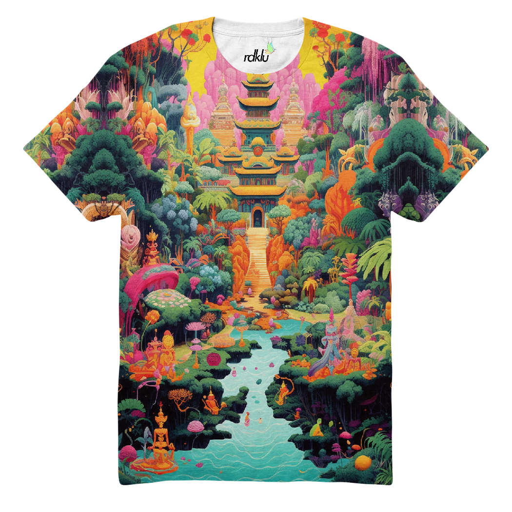 Komorebi - RDKLU - Cotton Printed Tee#29