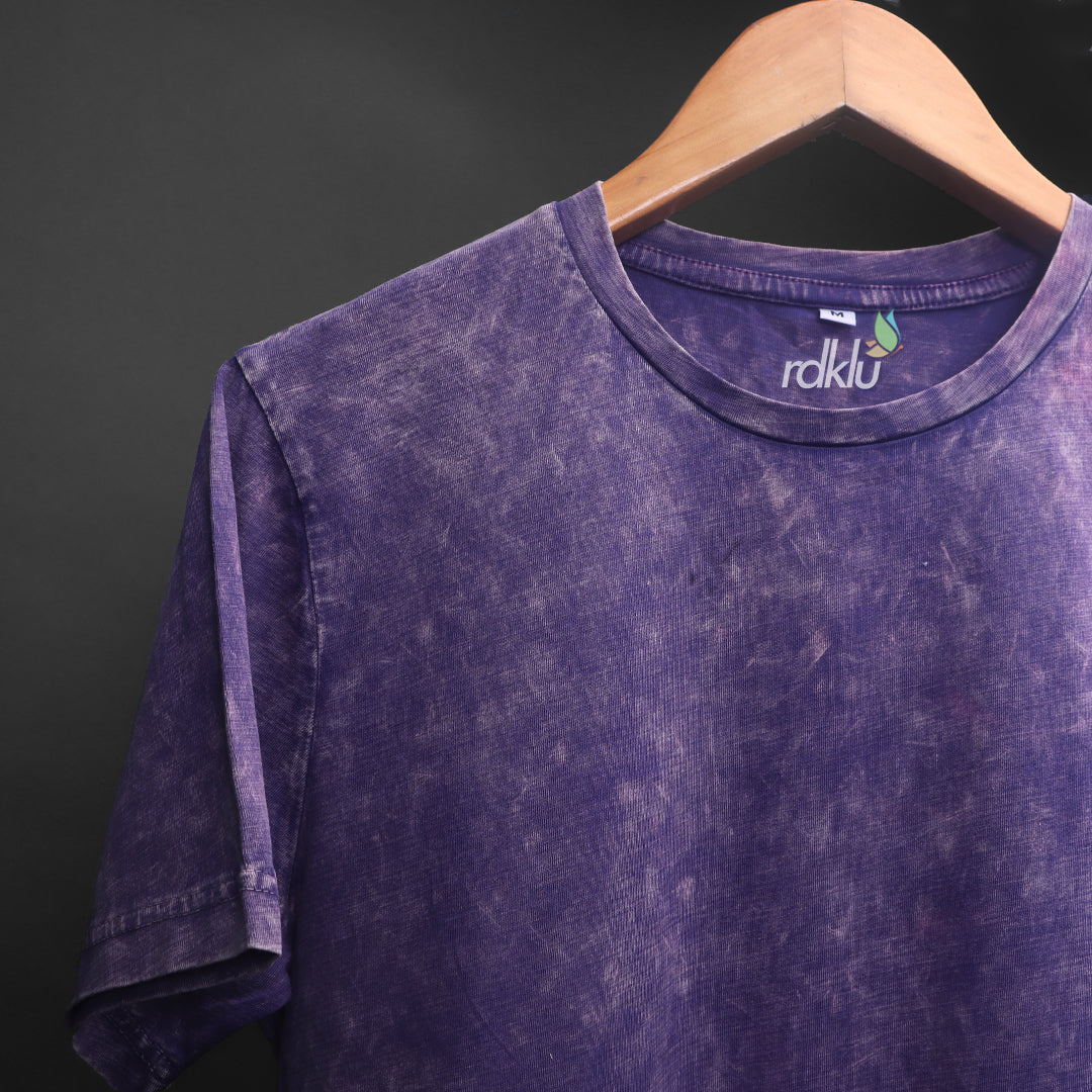 VIOLET - ACID WASH TEE #45