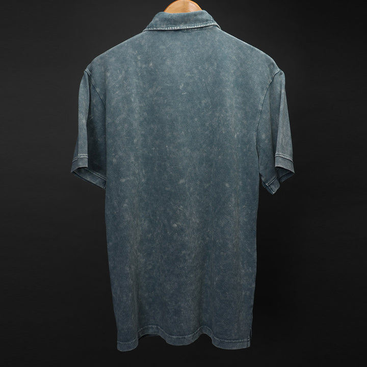Acid Wash Polo Tee #38