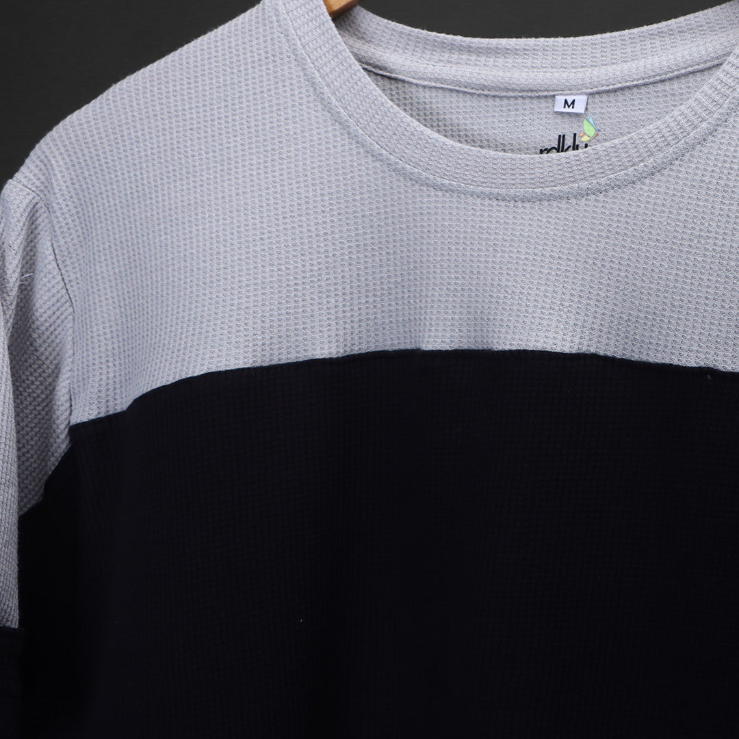 WAFFLE KNIT TEE#54