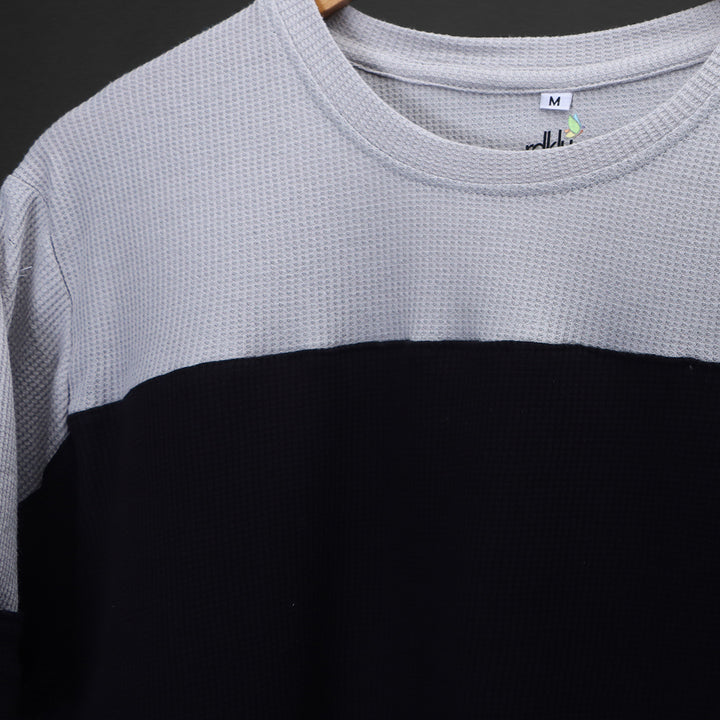 WAFFLE KNIT TEE#54