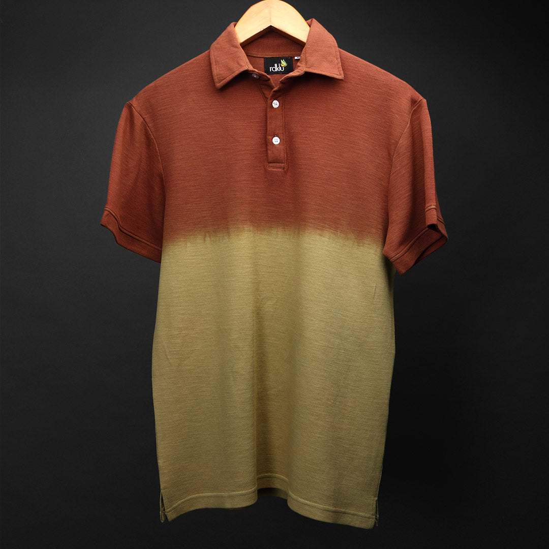 Ombre Dye Polo Tee#15