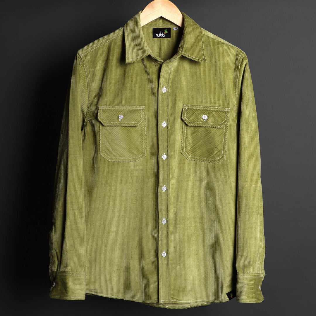 Prints - Green Horizon Shirt For Men#643