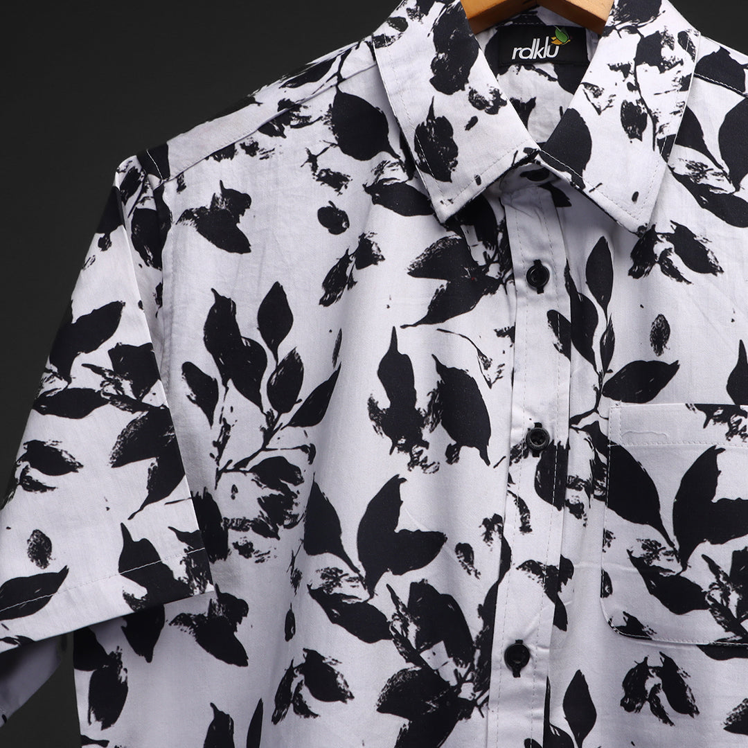 The Canopy * Printed Regular Collar Shirt For Men #140