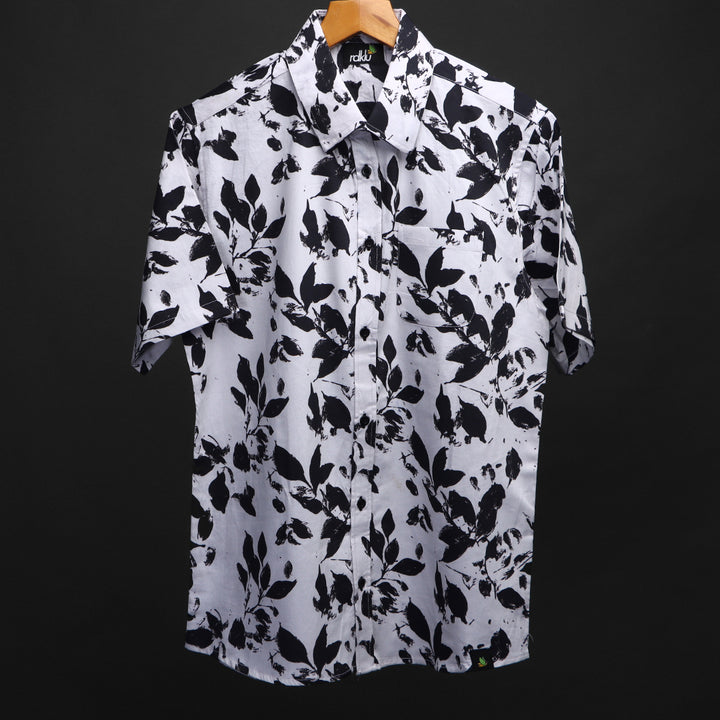 The Canopy * Printed Regular Collar Shirt For Men #140