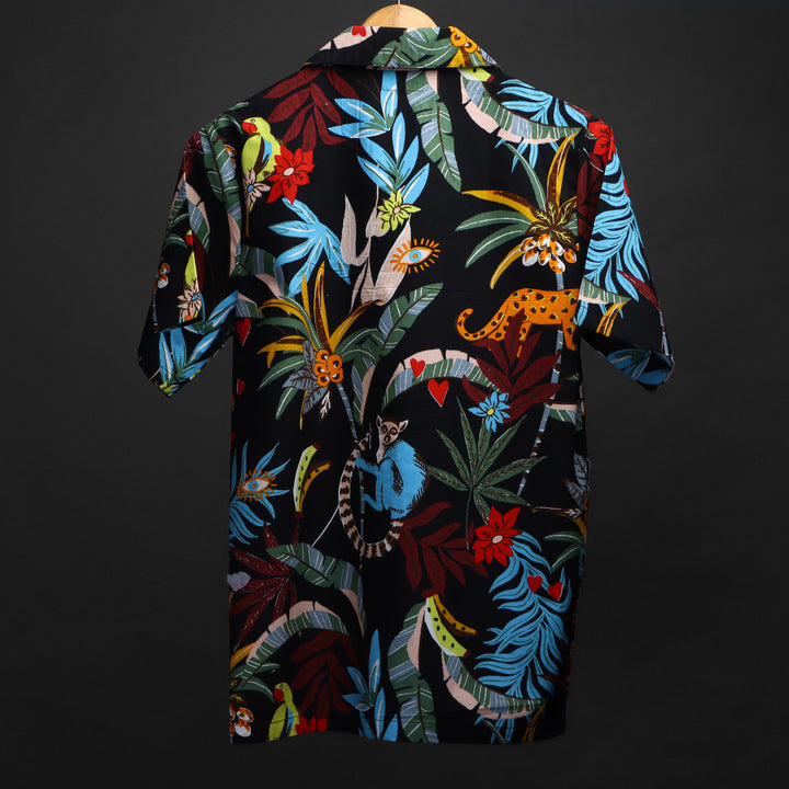 Cuban Collar Shirt For Men #141