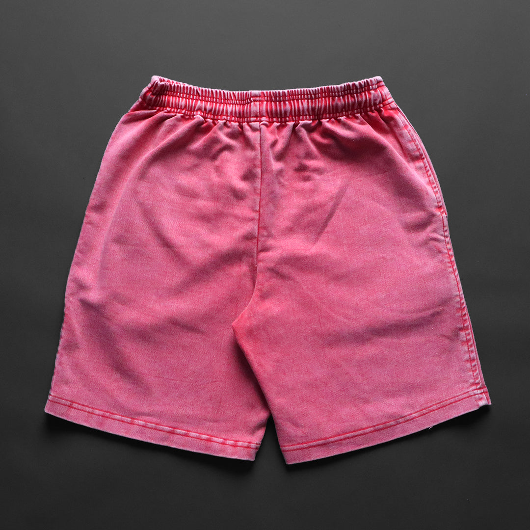 Berry Pink * Acid Wash Regular Short #17